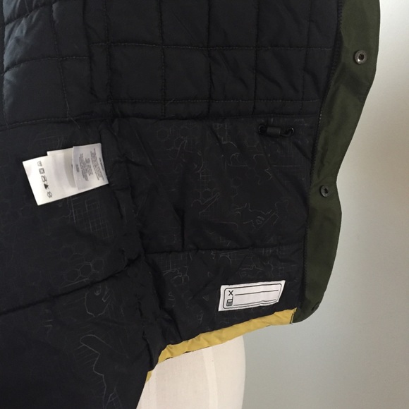 Columbia Hooded Winter Coat, Green, Sz 14/16 - Picture 6 of 6